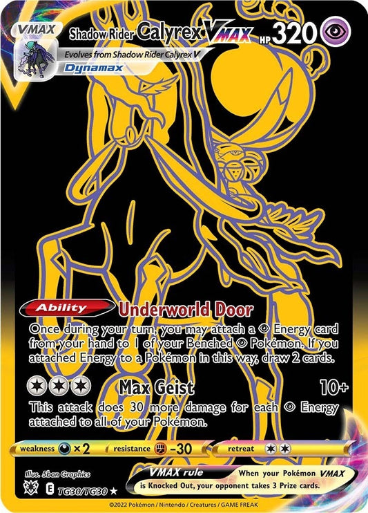 Image for Shadow Rider Calyrex VMAX (Secret) (TG30/TG30) - Pokemon