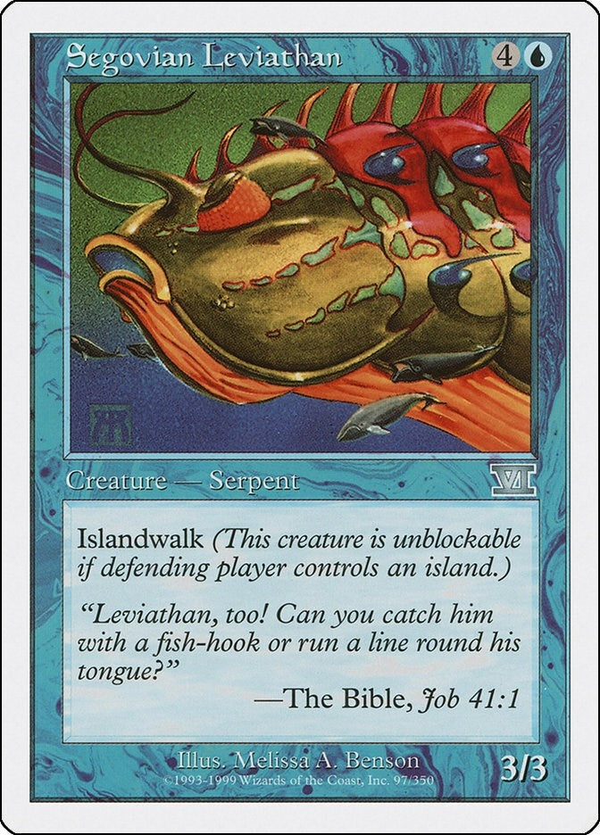 Image for Segovian Leviathan (97) - Magic: The Gathering