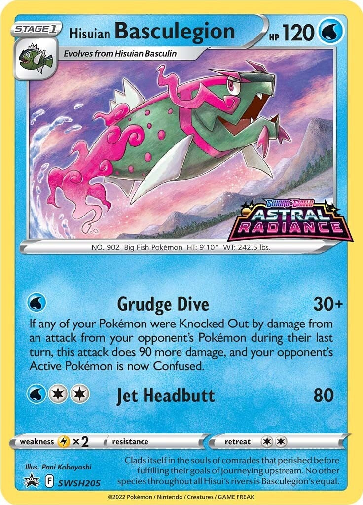 Image for Hisuian Basculegion - SWSH205 (SWSH205) - Pokemon