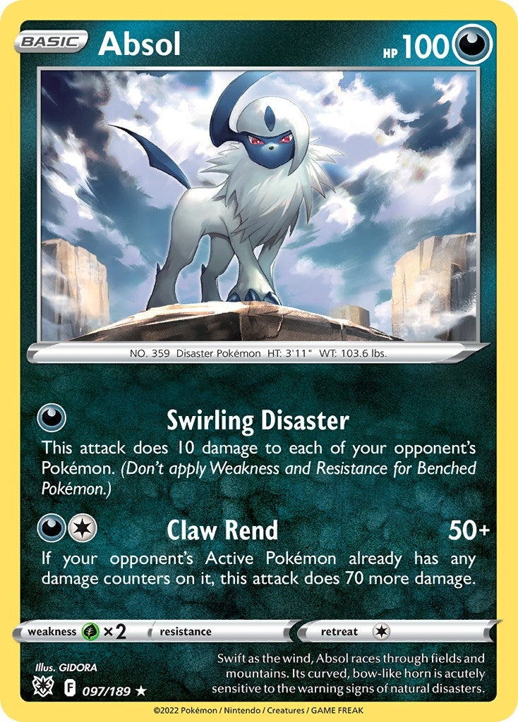 Image for Absol (097/189) - Pokemon