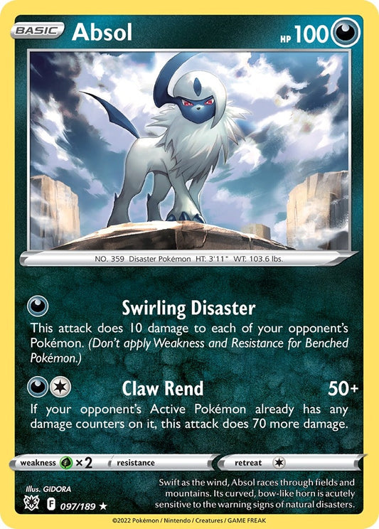 Image for Absol (097/189) - Pokemon