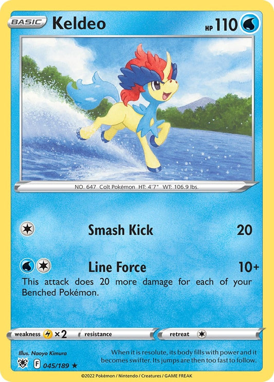 Image for Keldeo (045/189) - Pokemon