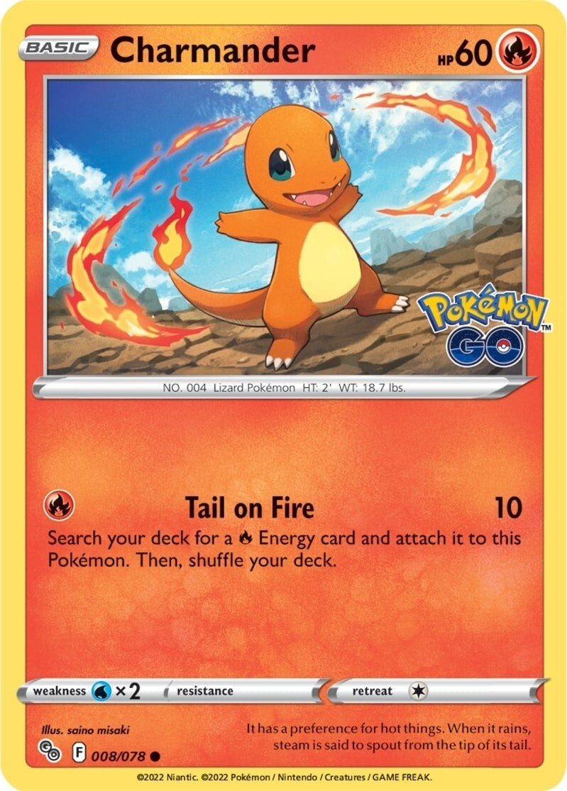 Image for Charmander (008/078) - Pokemon