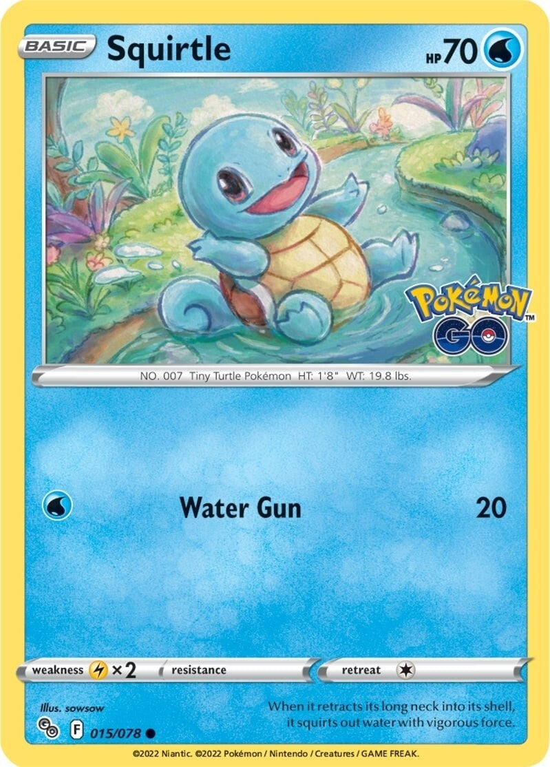 Image for Squirtle (015/078) - Pokemon