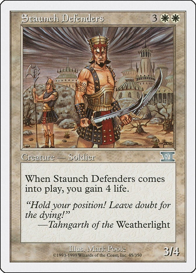 Image for Staunch Defenders (45) - Magic: The Gathering