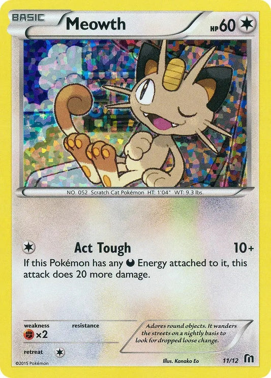 Image for Meowth (011/012) - Pokemon