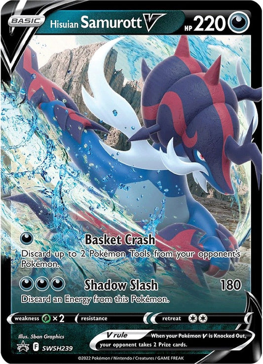 Image for Hisuian Samurott V - SWSH239 (SWSH239) - Pokemon