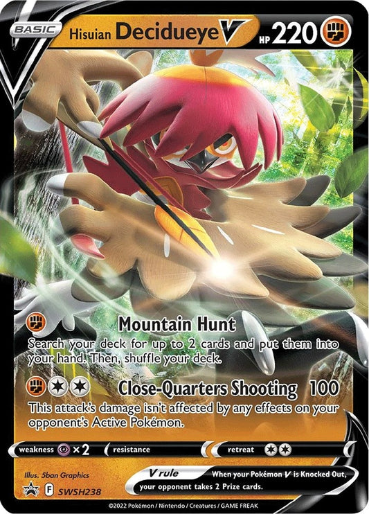 Image for Hisuian Decidueye V - SWSH238 (SWSH238) - Pokemon