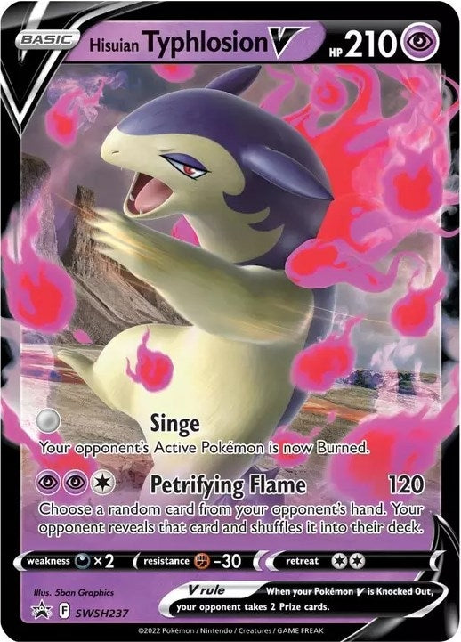 Image for Hisuian Typhlosion V - SWSH237 (SWSH237) - Pokemon