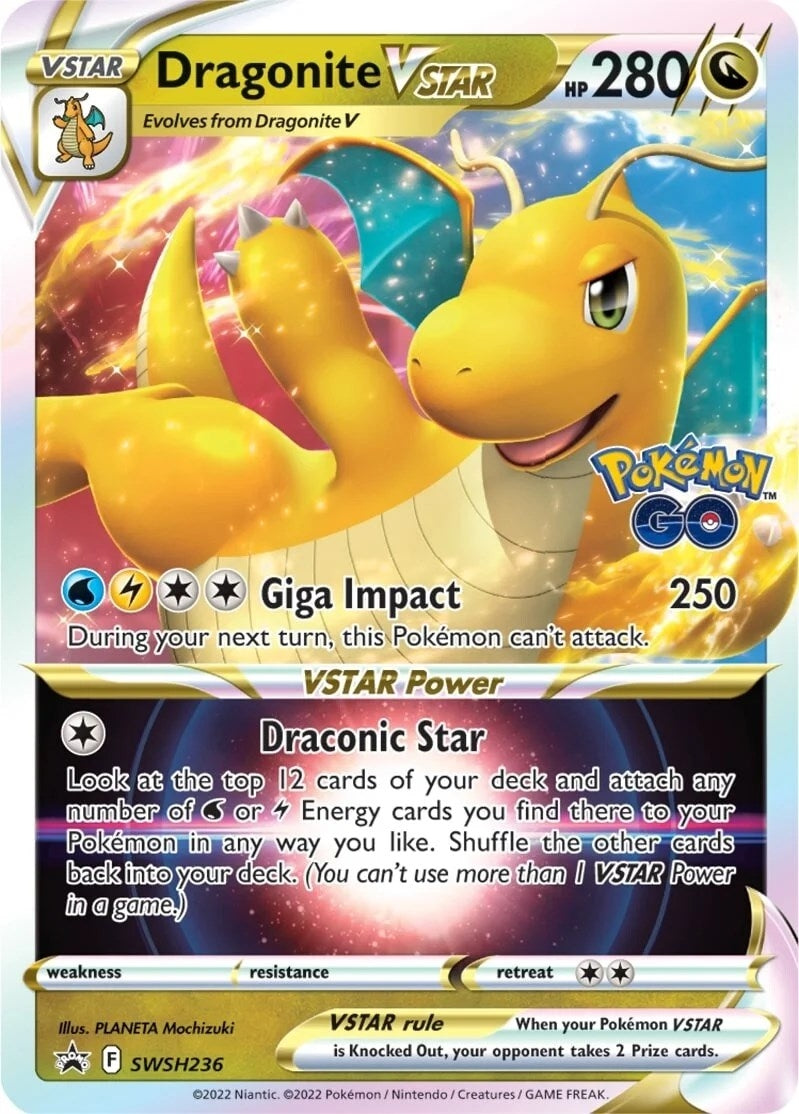 Image for Dragonite VSTAR - SWSH236 (SWSH236) - Pokemon