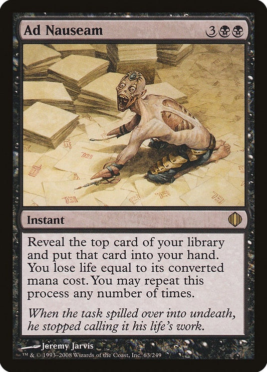 Image for Ad Nauseam (63) - Magic: The Gathering