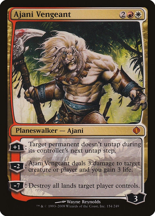 Image for Ajani Vengeant (154) - Magic: The Gathering