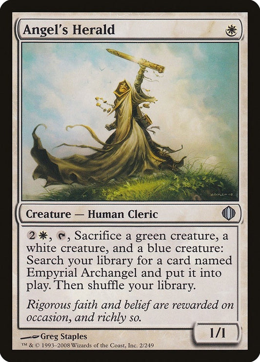 Image for Angel's Herald (2) - Magic: The Gathering