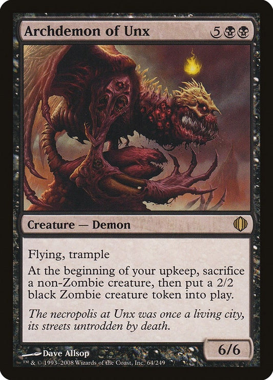 Image for Archdemon of Unx (64) - Magic: The Gathering