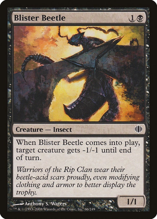 Image for Blister Beetle (66) - Magic: The Gathering