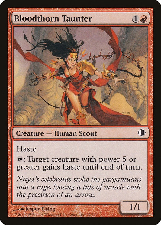 Image for Bloodthorn Taunter (94) - Magic: The Gathering