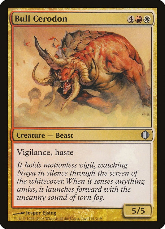 Image for Bull Cerodon (161) - Magic: The Gathering