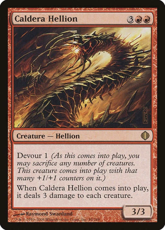 Image for Caldera Hellion (95) - Magic: The Gathering