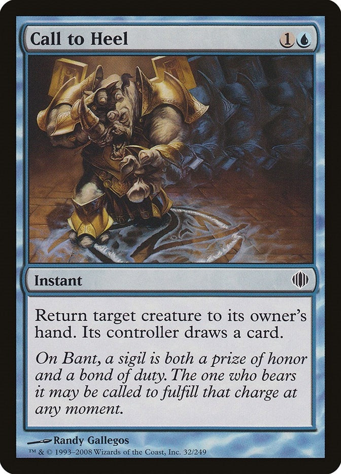 Image for Call to Heel (32) - Magic: The Gathering