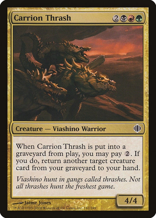 Image for Carrion Thrash (162) - Magic: The Gathering
