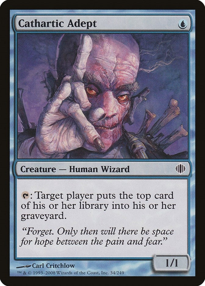 Image for Cathartic Adept (34) - Magic: The Gathering