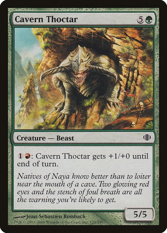 Image for Cavern Thoctar (125) - Magic: The Gathering