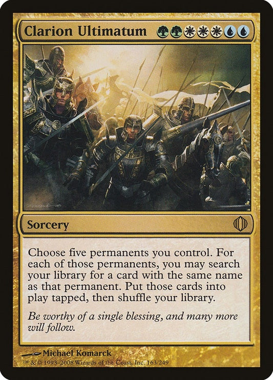 Image for Clarion Ultimatum (163) - Magic: The Gathering