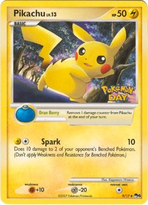 Image for Pikachu (Pokemon Day Stamped) (009/017) - Pokemon