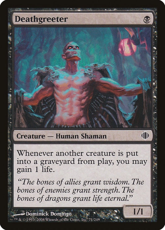 Image for Deathgreeter (71) - Magic: The Gathering