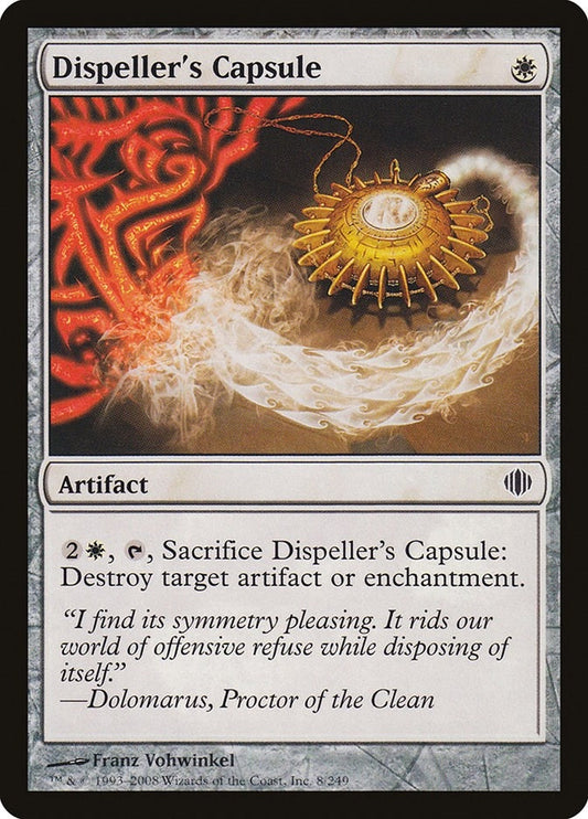 Image for Dispeller's Capsule (8) - Magic: The Gathering