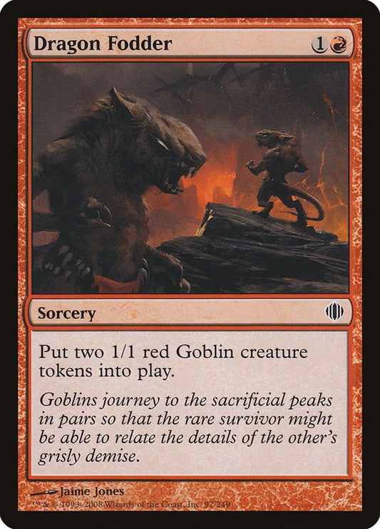 Image for Dragon Fodder (97) - Magic: The Gathering