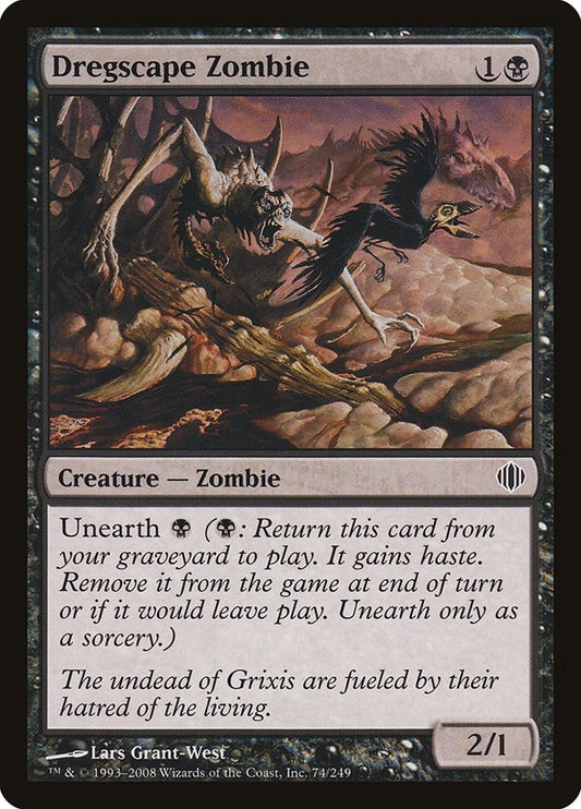 Image for Dregscape Zombie (74) - Magic: The Gathering