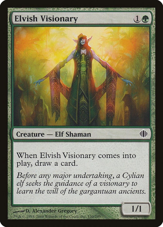 Image for Elvish Visionary (130) - Magic: The Gathering