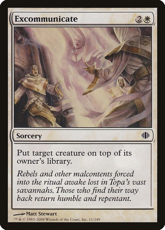 Image for Excommunicate (11) - Magic: The Gathering