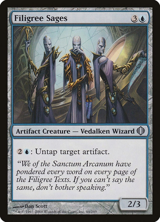Image for Filigree Sages (44) - Magic: The Gathering