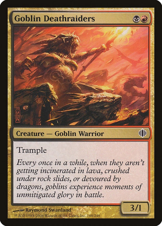 Image for Goblin Deathraiders (169) - Magic: The Gathering