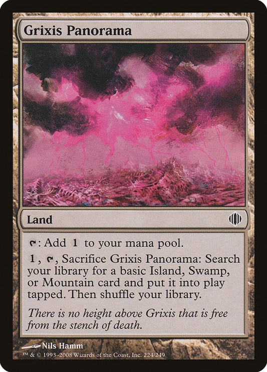 Image for Grixis Panorama (224) - Magic: The Gathering