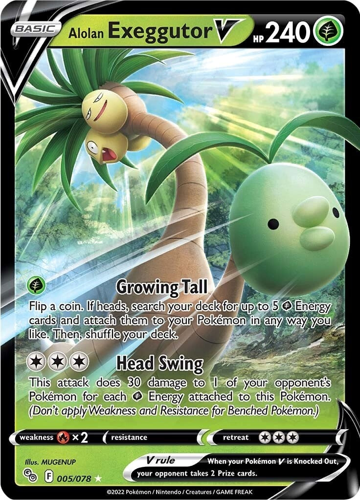 Alolan Exeggutor V (005/078)
