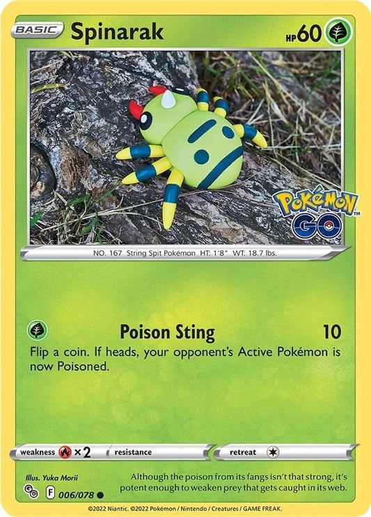 Image for Spinarak (006/078) - Pokemon