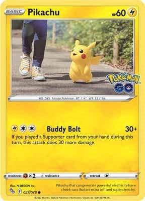 Image for Pikachu (27) (027/078) - Pokemon