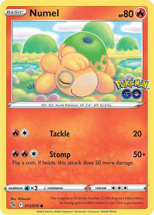 Image for Numel (013/078) - Pokemon