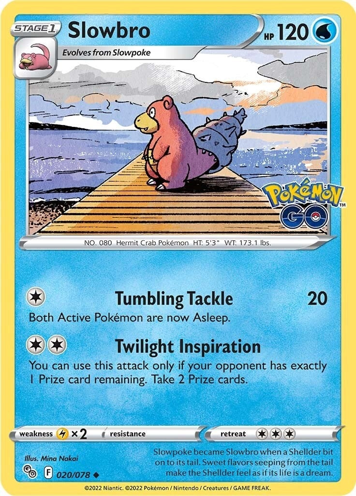Image for Slowbro (020/078) - Pokemon