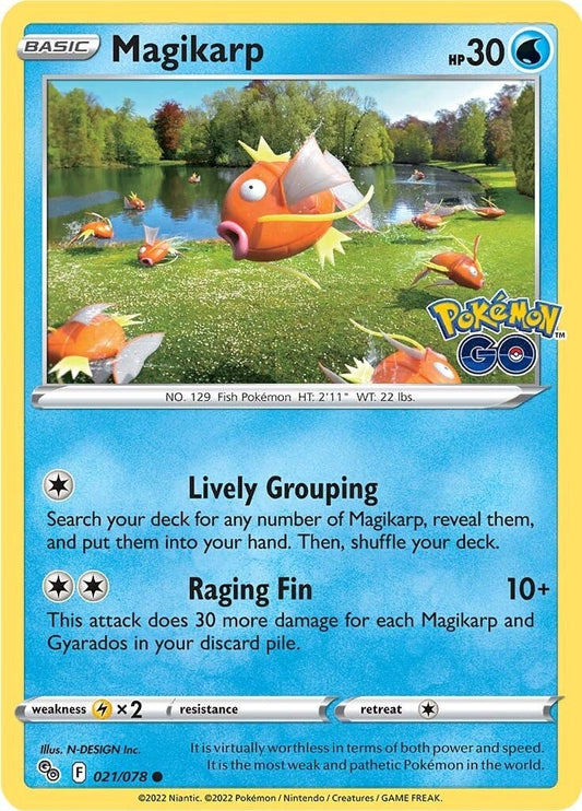 Image for Magikarp (021/078) - Pokemon
