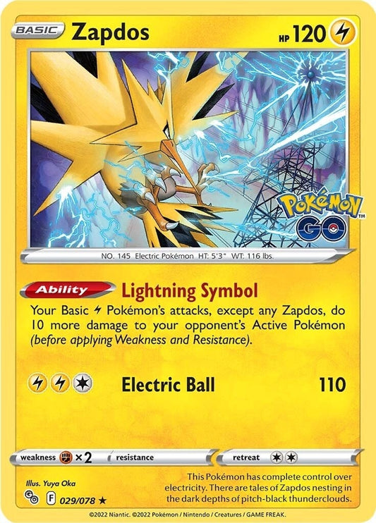 Image for Zapdos (029/078) - Pokemon