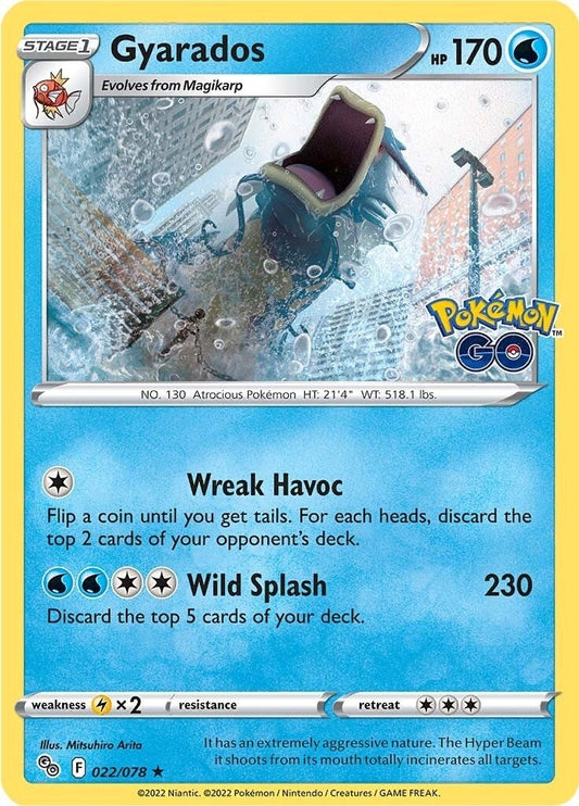 Image for Gyarados (022/078) - Pokemon