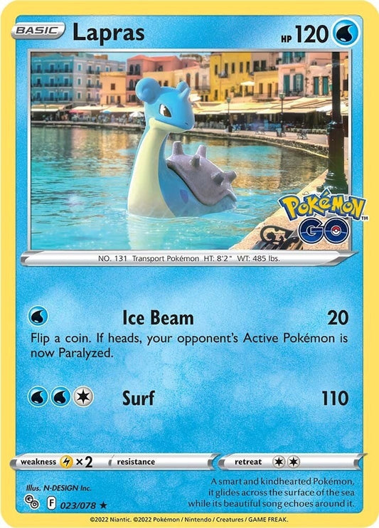 Image for Lapras (023/078) - Pokemon