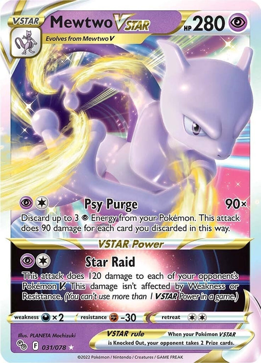 Image for Mewtwo VSTAR (031/078) - Pokemon