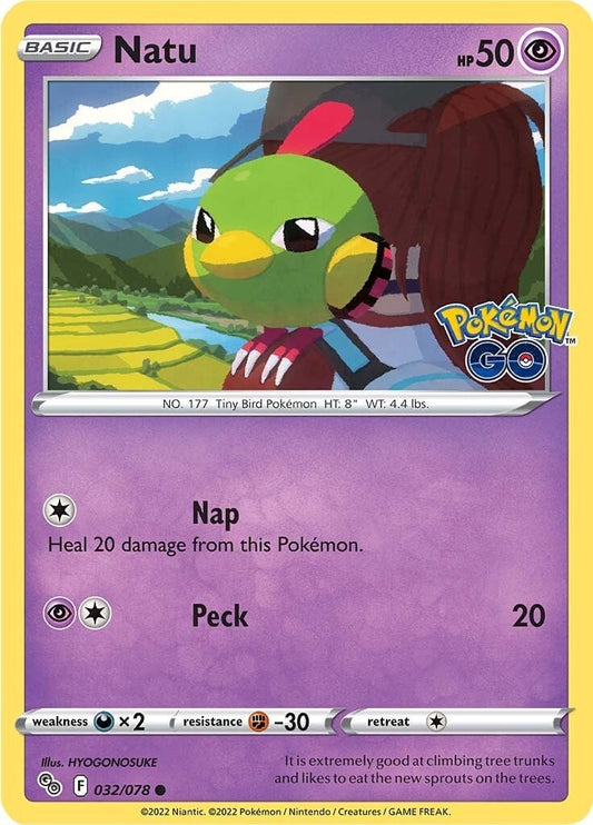 Image for Natu (032/078) - Pokemon
