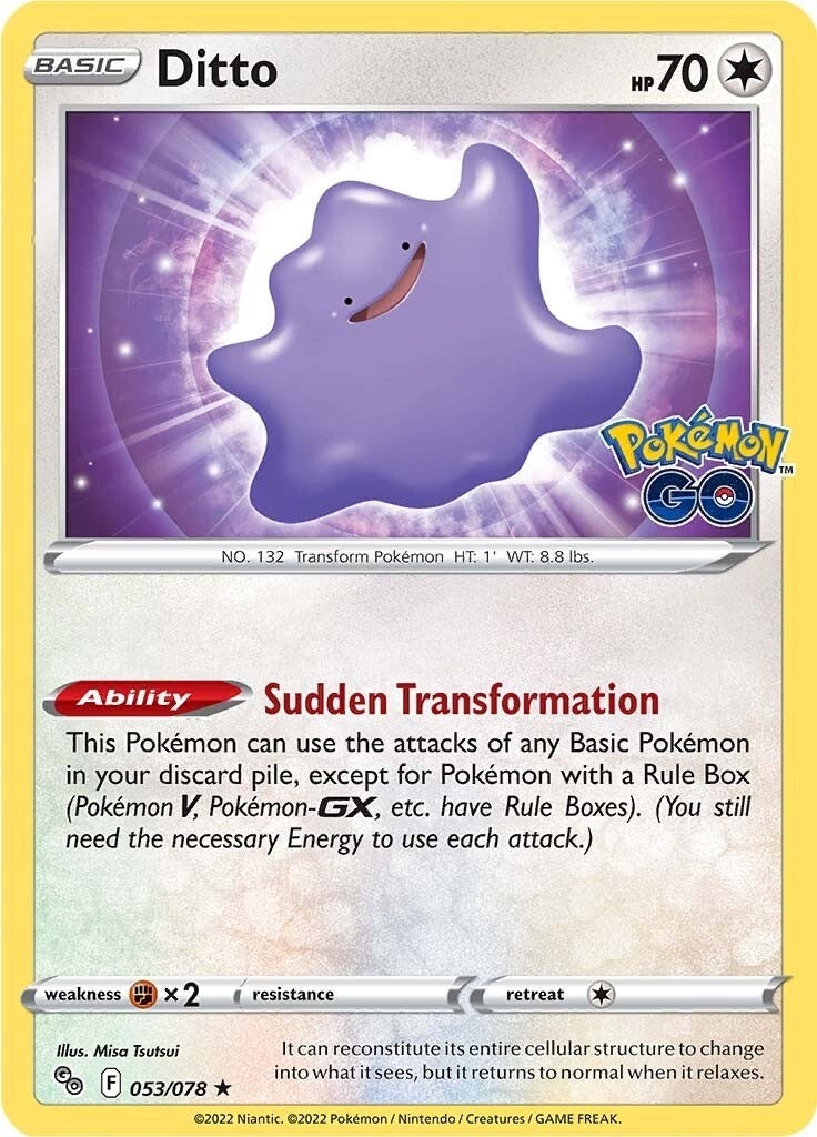 Image for Ditto (053/078) - Pokemon