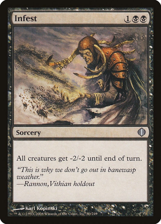 Image for Infest (80) - Magic: The Gathering